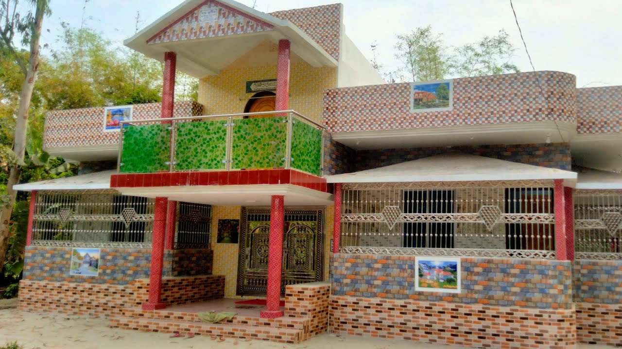 12 পিলার দিয়ে ৪ টা বেড রুম ১টি কিচেন ১টি ডাইনিং ২টি টয়লে দিয়ে কিভাবে আধুনিক  ডিজাইনে বাড়ি করবেন