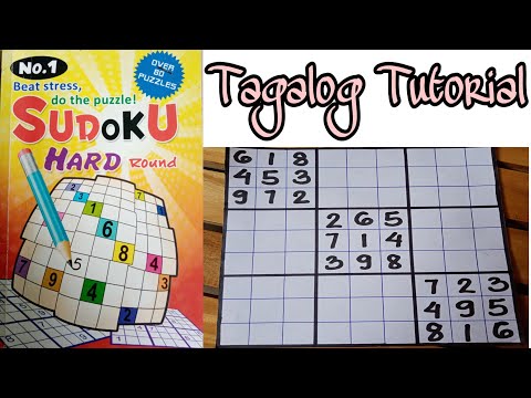 Video: Paano Gumawa Ng Isang Sudoku