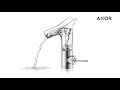 FEMAX Axor Starck V prezentacja demo innowacyjnej baterii umywalkowej