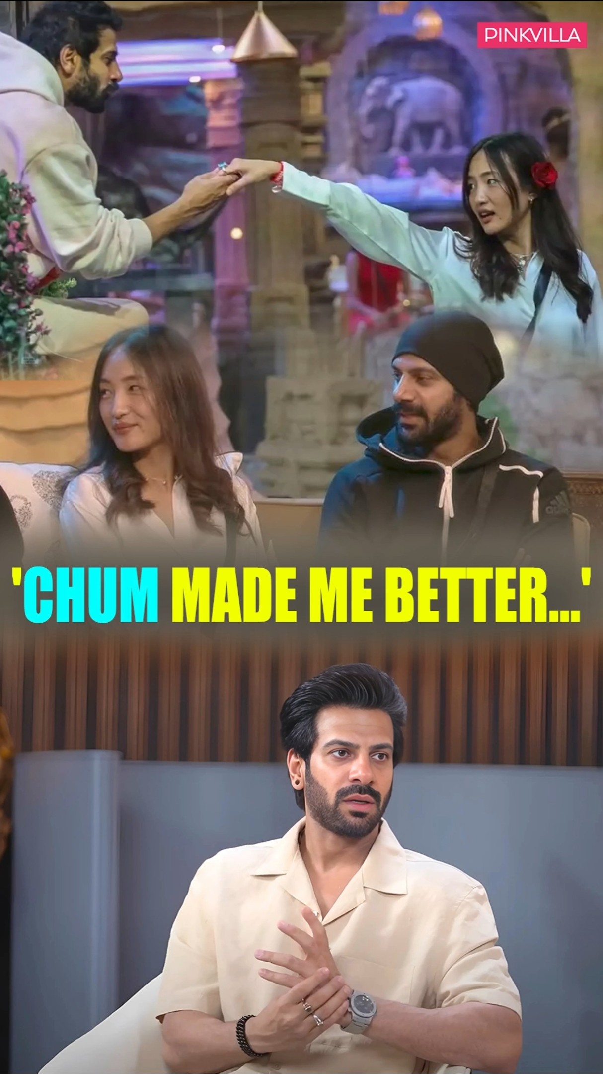 How Chum Darang CHANGED Karan Veer Mehra? ❤️? | #shorts #couple #tv #biggboss