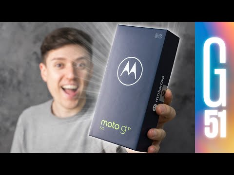 Así es el MOTO G51 5G!! (trae NFC) | Unboxing