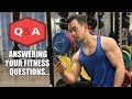 Fitness Q&A #1 (Best Training Split, Vascularity, Female Attraction, Beta Alanine)