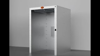 LA336 Spray Booth 3x3x6 – Light Armor Ovens