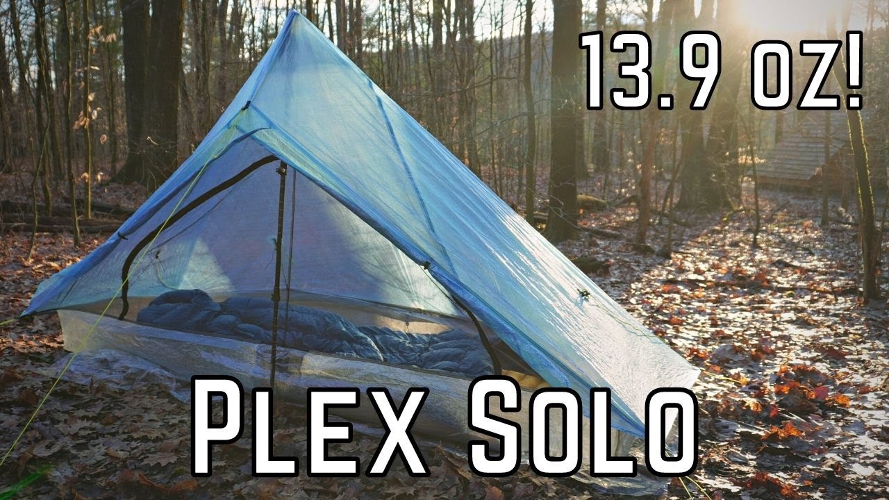 The Lightest 1 Person Tent in the World! | Zpacks Plex Solo - First  Impressions