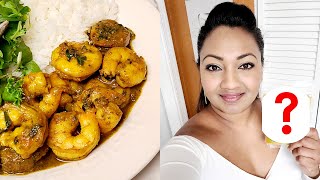 BIG Announcement!! & Trini Curry Shrimp Recipe