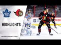 NHL Highlights | Maple Leafs @ Senators 01/15/21