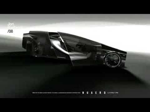 My Lexus Nuaero concept proposes a new design language to communicate ecological efficiency through an architecture inspired by aerodynamics. MA Vehicle Design, Royal College of Art 2008