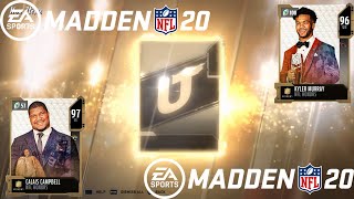 LTD TIME HONORS PULL!! NFL HONORS KYLER MURRY & CALAIS CAMPBELL!!! Madden NFL 20 Pack Opening