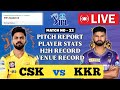 Live csk vs kkr dream11 live prediction  che vs kol dream11  chennai vs kolkata 22nd ipl live