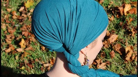 Easiest Tichel Twist a la Wrapunzel!