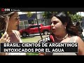 CIENTOS de ARGENTINOS INTOXICADOS en las playas de BRASIL