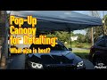 Pop-Up Canopy Tent for Detailing: Which Size is Best?