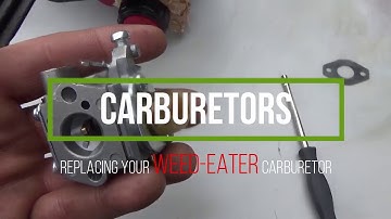 Troy bilt tb32 ec Weed Trimmer Bogs  Down Carburetor Replacement - Fix - Trouble