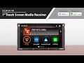 Dcpa701w  dual 7 av media receiver with wireless apple carplay and android auto