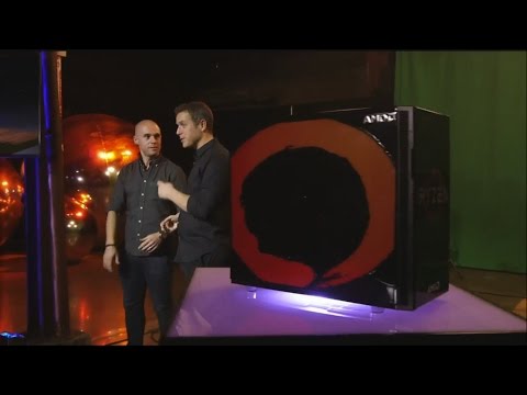 AMD Ryzen (Zen) And Vega In Action Live For The First Time