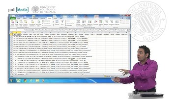 Obtener datos de archivos CSV |  | UPV