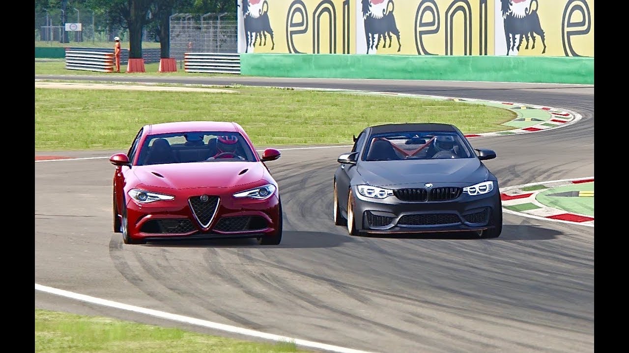 Alfa Romeo Giulia Quadrifoglio vs BMW M4 GTS YouTube