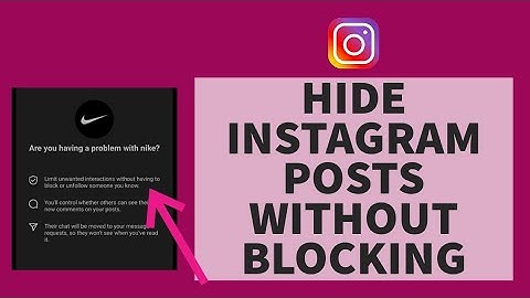 How To Hide Instagram Posts From Someone Without Blocking Them (2023)