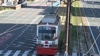 ★20240108 モ780形 発車 ＠駅前停留所