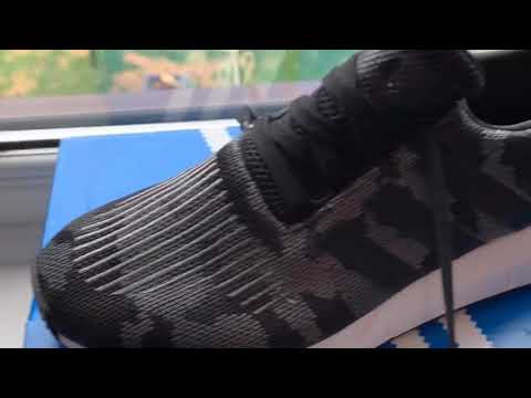 Unboxing Adidas Swift Run - Black Camo