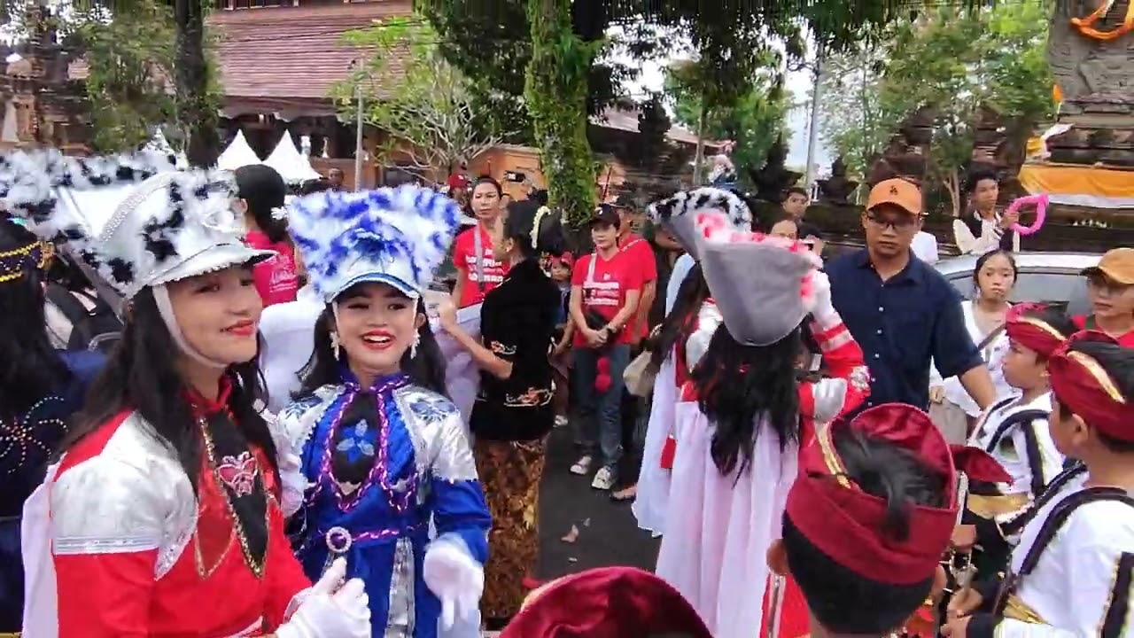 Parade Budaya Menyambut HARDIKNAS #parede #budayabali #drumband #tabanan
