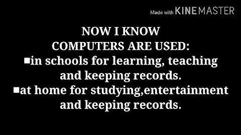 CLASS 2  COMPUTER CH 2 ROLE OF COMPUTERS PART 1