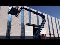 Ztg boom lift platform 14m height