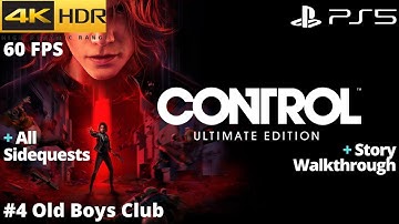 Control (PS5) - #4 Old Boys Club WALKTHROUGH No Commentary