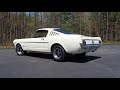 1965 Ford Mustang 2 2 Fastback 289 3 Speed in White & Ride on My Car Story with Lou Costabile