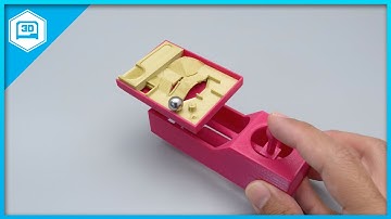 Print in Place Marble Toy #Timelapse #3DPrinting #adafruit