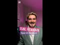 Eng sub shorts melfest melodifestivalen artist presentation emil henrohn