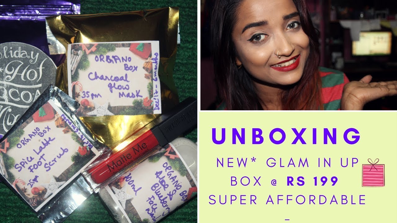 New AFFORDABLE Glam It Up Box Unboxing & Review | Starts at ₹199 | January 2018 Box