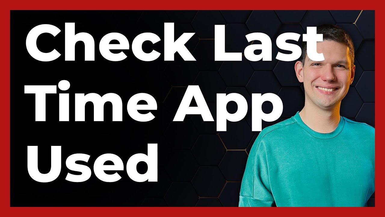 How To Check The Last Time An App Was Used on iPhone Full Guide