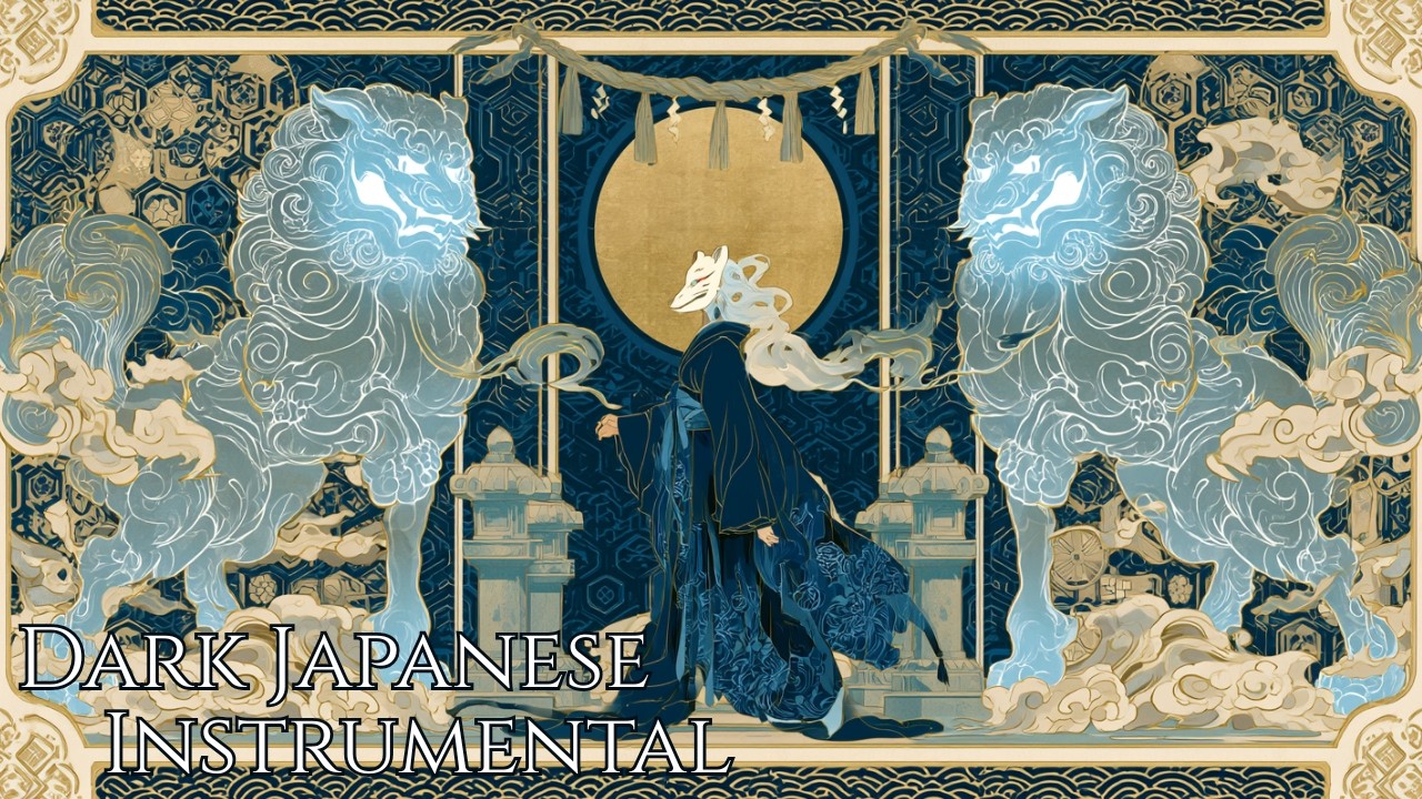Tsukiha and the Stone Guardian ⛩️ | Dark Japanese Music for