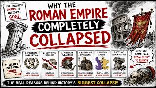 Why the Roman Empire Completely Collapsed (Real Reasons Explained)