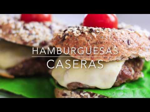 Video: Hamburguesas Caseras Saludables