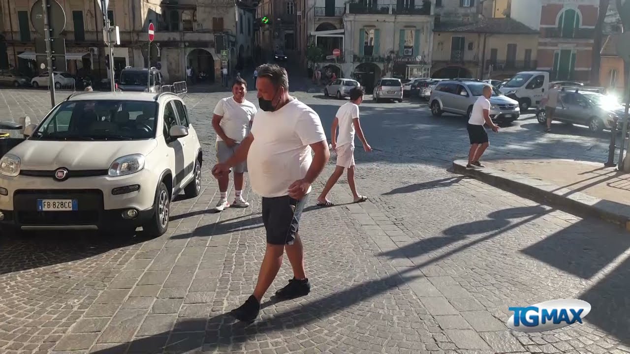 Lanciano: la protesta dei giostrai davanti al municipio