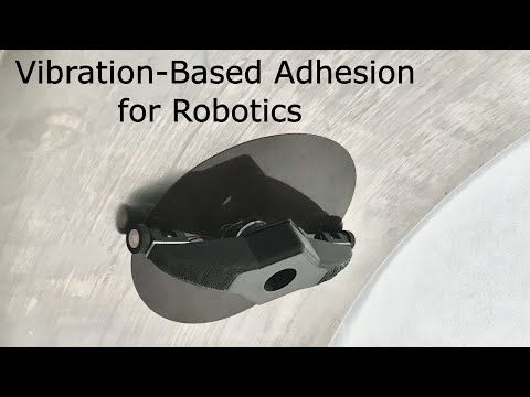 Gas-Lubricated Vibration-Based Adhesion for Robotics