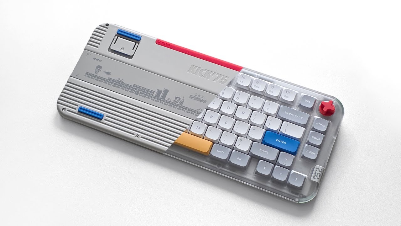 NuPhy Kick75｜Hybrid-Profile Keyboard - YouTube