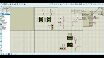 Traffic Light Controller with PIC16F877A | 7-Segment Display + 7447 BCD Decoder | mikroC Project