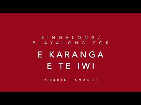 E Karanga e te iwi