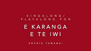 Video thumbnail of "E Karanga e te iwi"