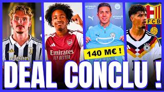 MERCATO FOU : Fofana à Arsenal, Enzo Fernandez à Man City pour 140M€, Juventus frappe fort !
