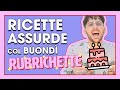 VIDEO CHEF CLUB ASSURDI e RICETTA BUONDÌ da 1.000 CALORIE + MOMENTO POESIA | RUBRICHETTE ✨#20