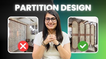 Partition Design Ideas | Room Divider Designs That Transform Space! 🏡