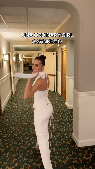 SANREMMMMM LA FEBBRE SALE #SANREMO2025 #FEBBRE #CLARA