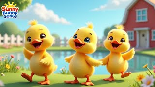 Little Ducklings’ Adventure 🐥 | Fun Baby Duck Song for Kids | Happy Children’s Music
