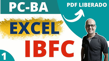 Informática IBFC PCBA | EXCEL funções MÍNIMO, MÁXIMO, MAIOR, MENOR [+ PDF free] Prof. Fabiano Abreu