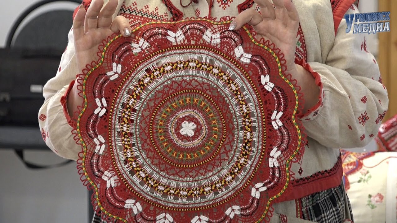 Мастер класс Михайловское кружево - YouTube