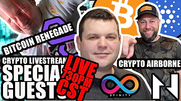 LIVE Crypto Market Update - With Special Guests! CKB ICP BTC ETH SOL ADA AVAX DOGE SHIB BTT